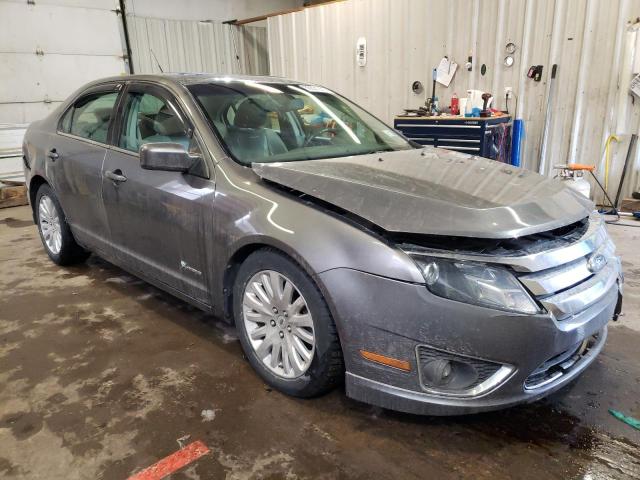 3FADP0L36AR240325 - 2010 FORD FUSION HYBRID GRAY photo 4