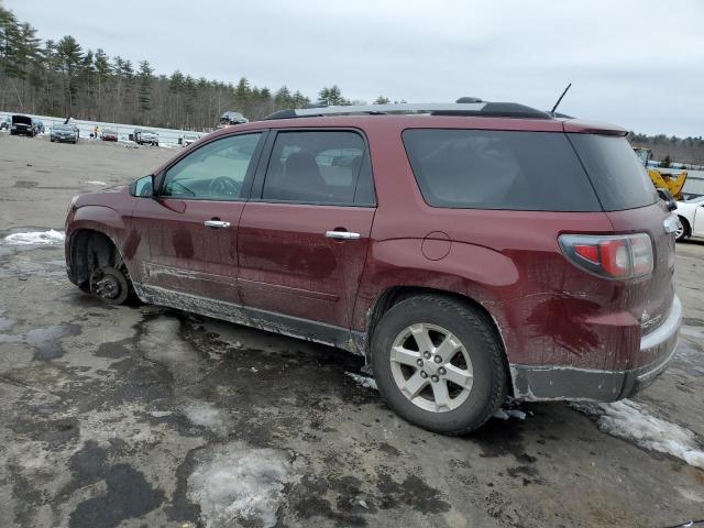 1GKKVNED4GJ336830 - 2016 GMC ACADIA SLE RED photo 2