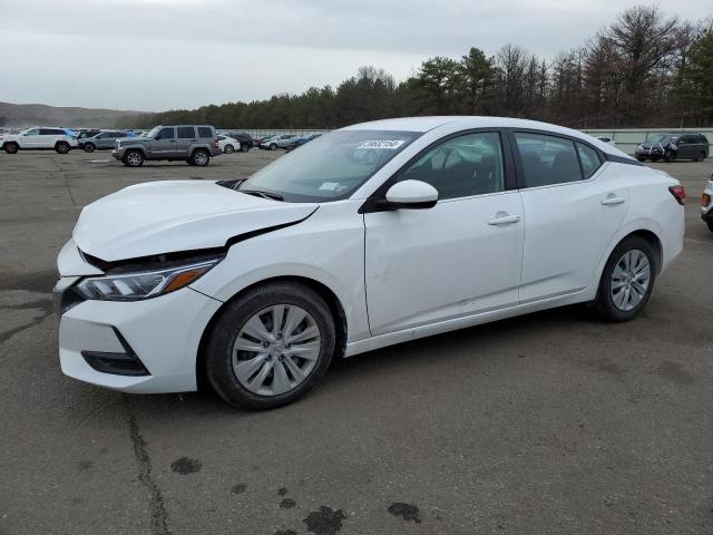 3N1AB8BV5PY296075 - 2023 NISSAN SENTRA S WHITE photo 1