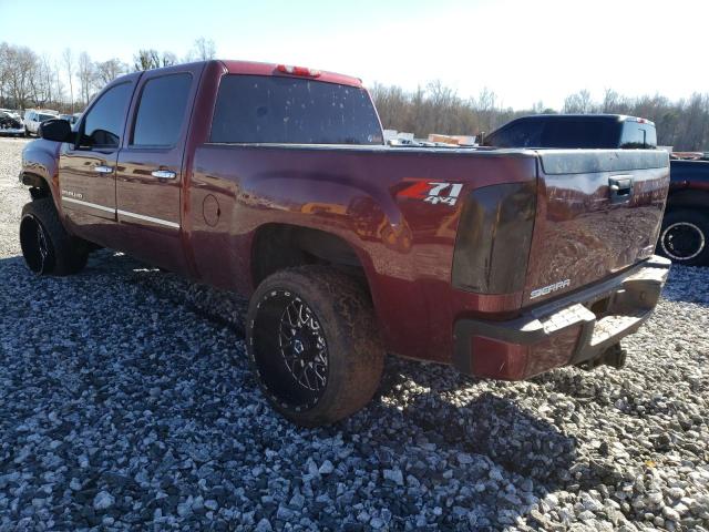 1GT125E86DF112931 - 2013 GMC SIERRA K2500 DENALI BURGUNDY photo 2