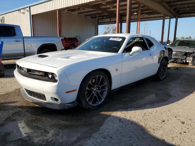 2C3CDZFJ1LH117449 - 2020 DODGE CHALLENGER R/T SCAT PACK WHITE photo 1