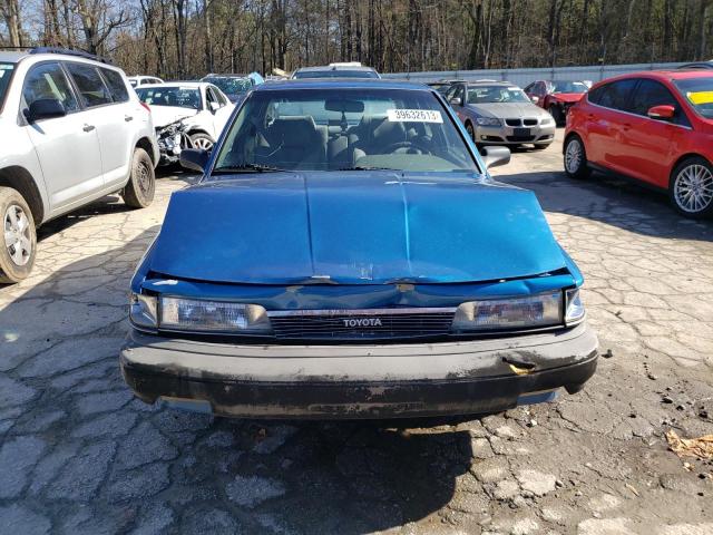 JT2SV21EXL3428301 - 1990 TOYOTA CAMRY DLX BLUE photo 5