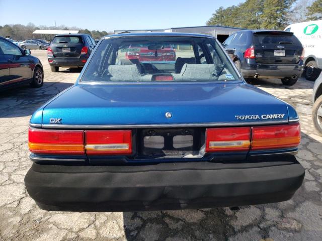 JT2SV21EXL3428301 - 1990 TOYOTA CAMRY DLX BLUE photo 6