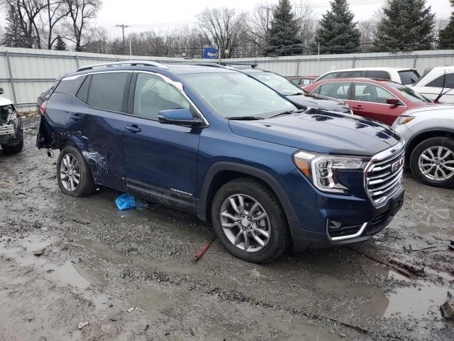 3GKALVEV2NL308640 - 2022 GMC TERRAIN SLT BLUE photo 4