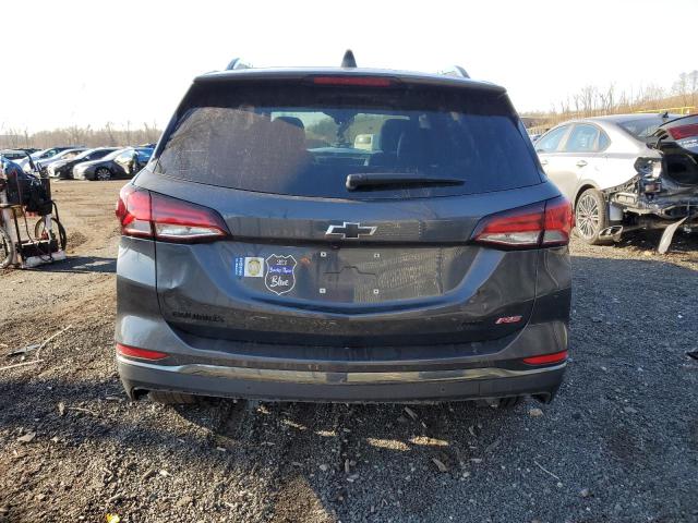 3GNAXWEV3NS106778 - 2022 CHEVROLET EQUINOX RS GRAY photo 6