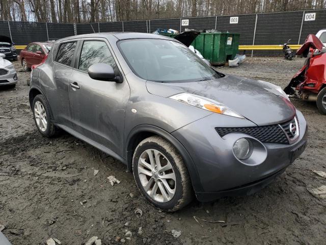 JN8AF5MV1ET482252 - 2014 NISSAN JUKE S GRAY photo 4