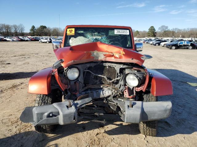 1J4GA59169L759018 - 2009 JEEP WRANGLER U SAHARA ORANGE photo 5