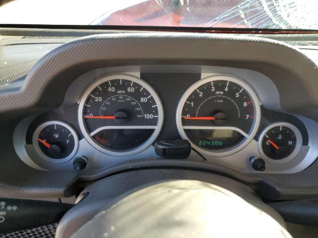 1J4GA59169L759018 - 2009 JEEP WRANGLER U SAHARA ORANGE photo 9