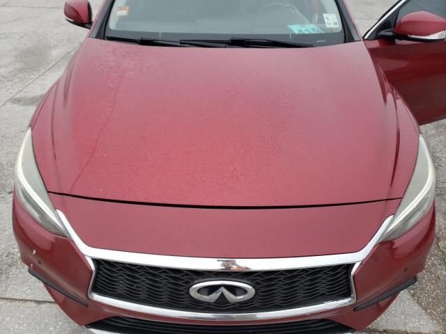 SJKCH5CPXHA038558 - 2017 INFINITI QX30 BASE RED photo 11