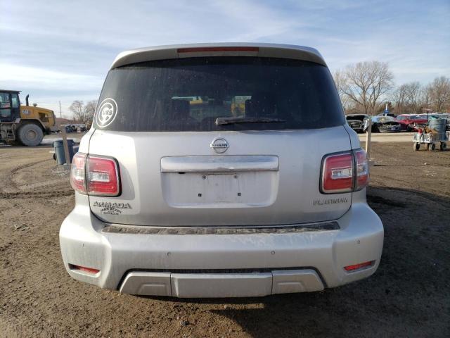 JN8AY2NE9J9731878 - 2018 NISSAN ARMADA PLATINUM SILVER photo 6