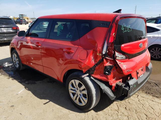 KNDJ23AU4M7739743 - 2021 KIA SOUL LX RED photo 2