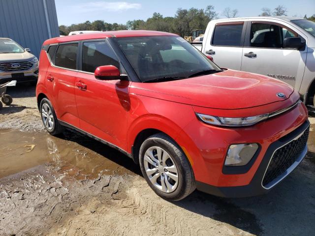 KNDJ23AU4M7739743 - 2021 KIA SOUL LX RED photo 4