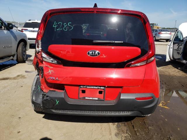 KNDJ23AU4M7739743 - 2021 KIA SOUL LX RED photo 6