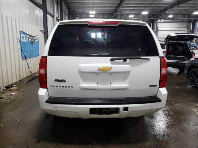 1GNSKJE73CR180936 - 2012 CHEVROLET SUBURBAN K1500 LT WHITE photo 6