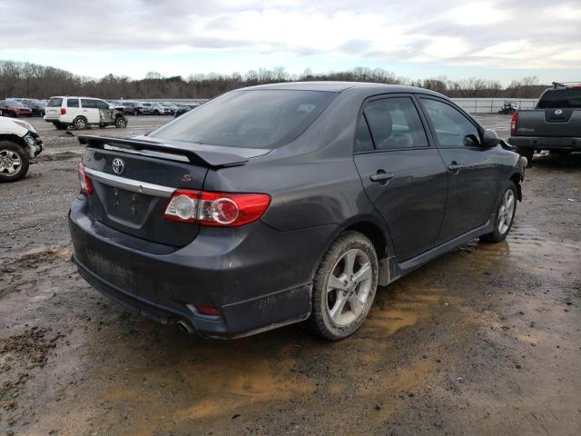 2T1BU4EE7DC944883 - 2013 TOYOTA COROLLA BASE GRAY photo 3