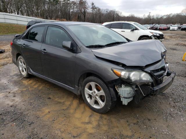 2T1BU4EE7DC944883 - 2013 TOYOTA COROLLA BASE GRAY photo 4
