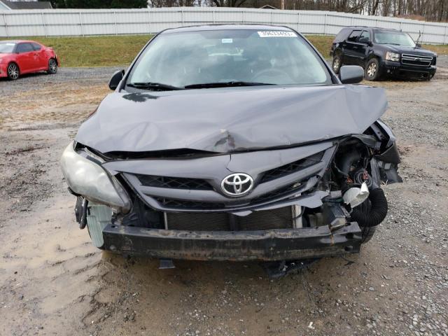 2T1BU4EE7DC944883 - 2013 TOYOTA COROLLA BASE GRAY photo 5