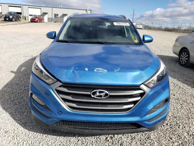 KM8J3CA46JU604303 - 2018 HYUNDAI TUCSON SEL BLUE photo 5