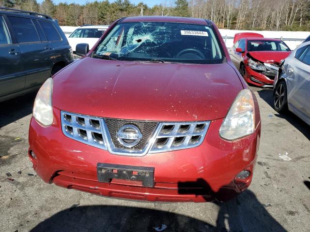 JN8AS5MT2DW016613 - 2013 NISSAN ROGUE S RED photo 5