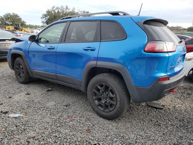 1C4PJMBX7KD414451 - 2019 JEEP CHEROKEE TRAILHAWK BLUE photo 2