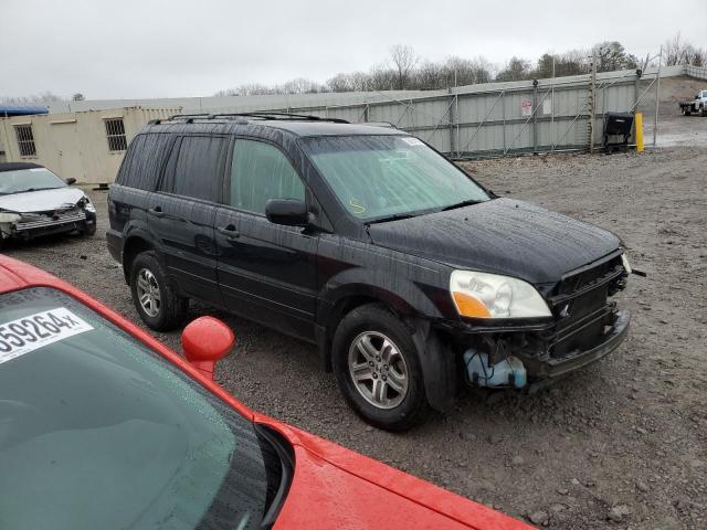 5FNYF18475B006952 - 2005 HONDA PILOT EX BLACK photo 4