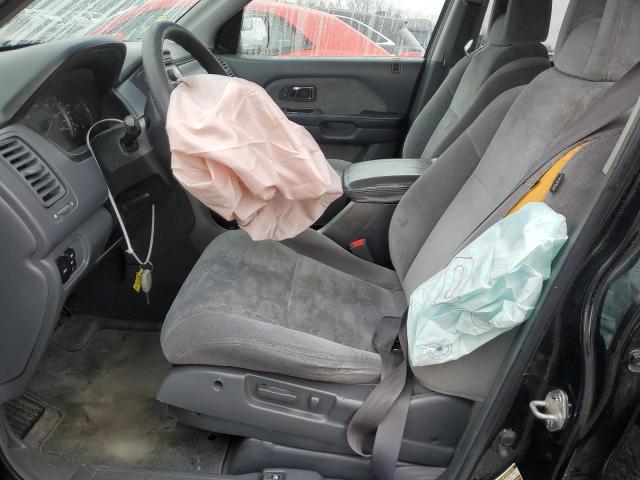 5FNYF18475B006952 - 2005 HONDA PILOT EX BLACK photo 7