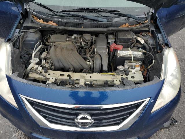 3N1CN7AP6CL815817 - 2012 NISSAN VERSA S BLUE photo 11