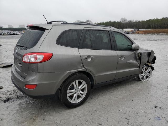 5XYZK4AG5CG140161 - 2012 HYUNDAI SANTA FE LIMITED GRAY photo 3