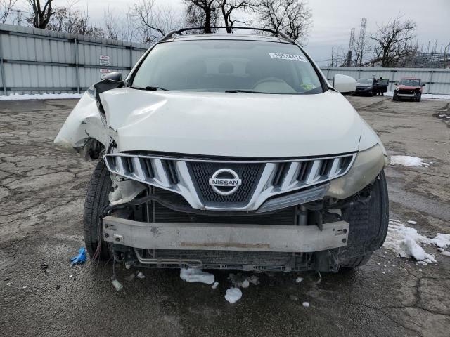 JN8AZ18W79W213096 - 2009 NISSAN MURANO S WHITE photo 5