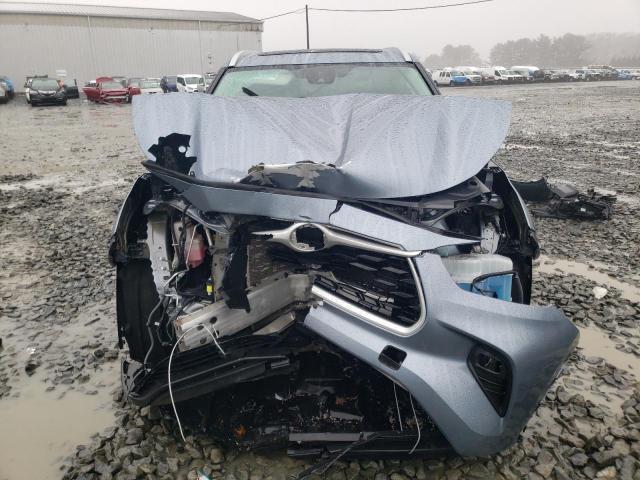 5TDGZRBH0NS196991 - 2022 TOYOTA HIGHLANDER XLE BLUE photo 5