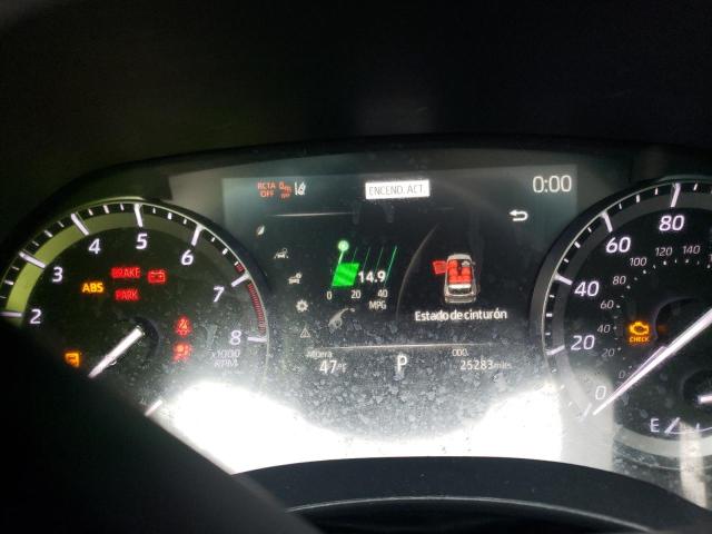 5TDGZRBH0NS196991 - 2022 TOYOTA HIGHLANDER XLE BLUE photo 9