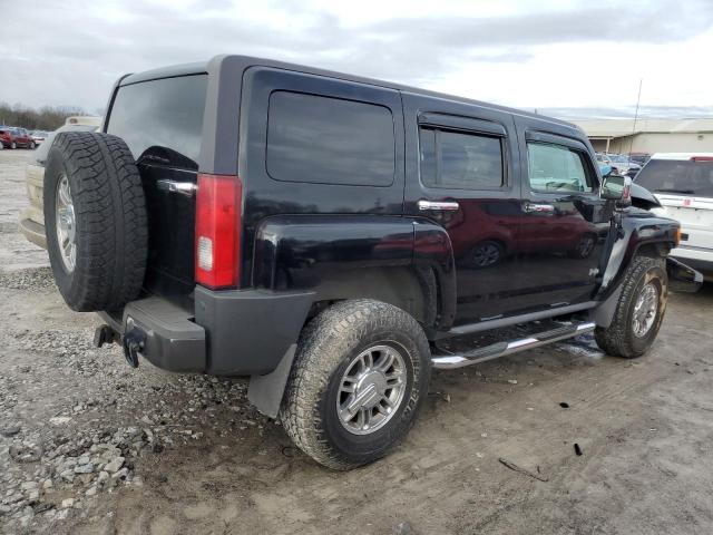 5GTDN13E978192958 - 2007 HUMMER H3 BLACK photo 3