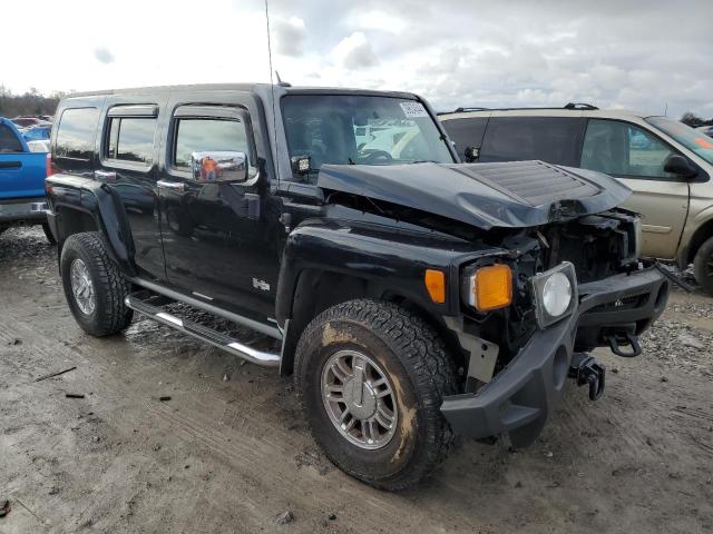 5GTDN13E978192958 - 2007 HUMMER H3 BLACK photo 4