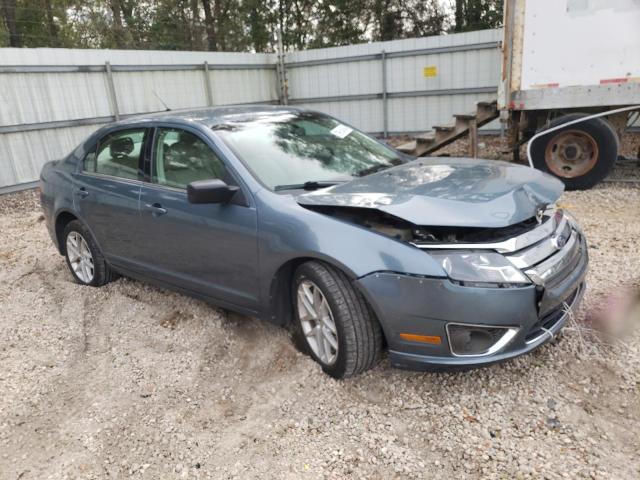 3FAHP0JA3BR316250 - 2011 FORD FUSION SEL BLUE photo 4