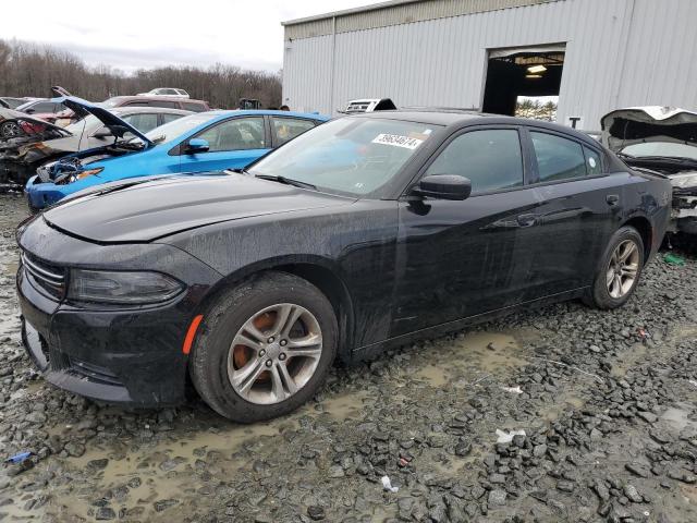 2C3CDXBG6FH813288 - 2015 DODGE CHARGER SE BLACK photo 1