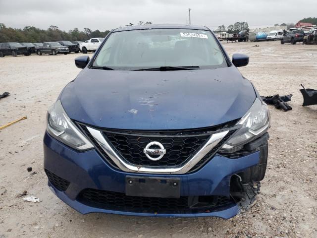 3N1AB7AP3KY283864 - 2019 NISSAN SENTRA S BLUE photo 5