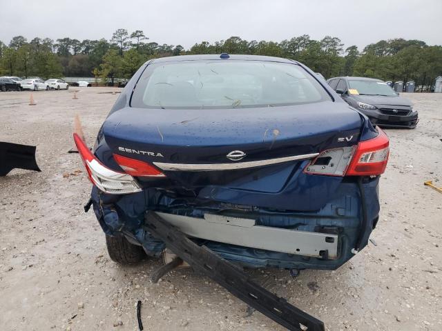 3N1AB7AP3KY283864 - 2019 NISSAN SENTRA S BLUE photo 6