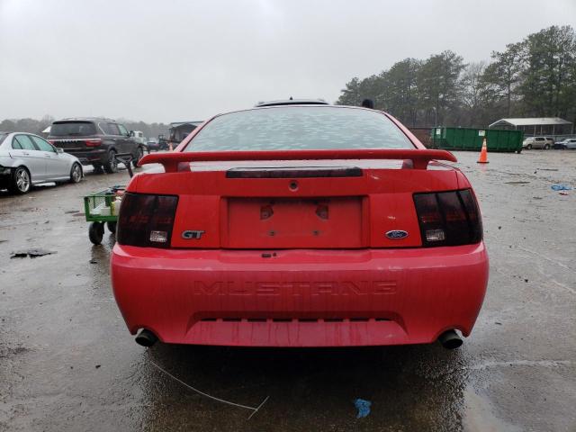 1FAFP42X14F240366 - 2004 FORD MUSTANG GT RED photo 6