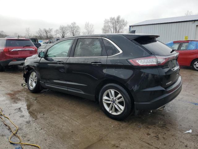 2FMTK4J86FBB17457 - 2015 FORD EDGE SEL BLACK photo 2