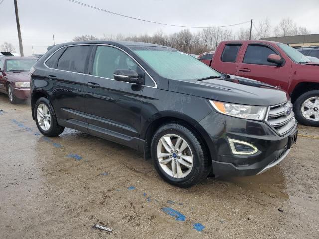 2FMTK4J86FBB17457 - 2015 FORD EDGE SEL BLACK photo 4