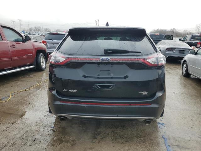 2FMTK4J86FBB17457 - 2015 FORD EDGE SEL BLACK photo 6