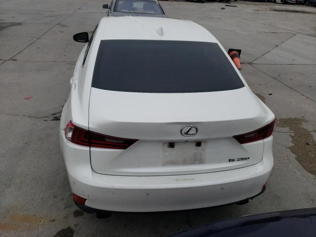 JTHBF1D29E5036934 - 2014 LEXUS IS 250 WHITE photo 6