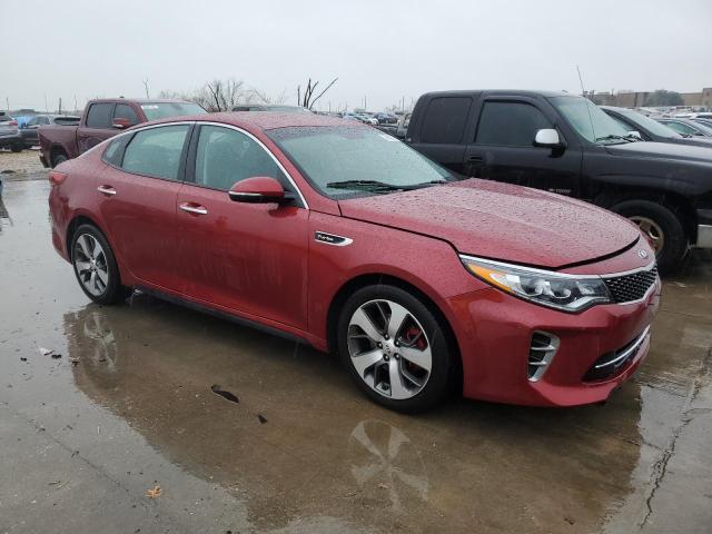 5XXGW4L29HG153004 - 2017 KIA OPTIMA SX RED photo 4