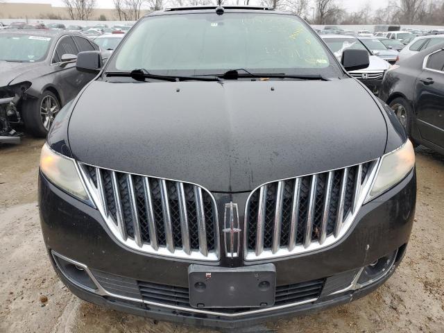 2LMDJ6JKXBBJ04997 - 2011 LINCOLN MKX BLACK photo 5