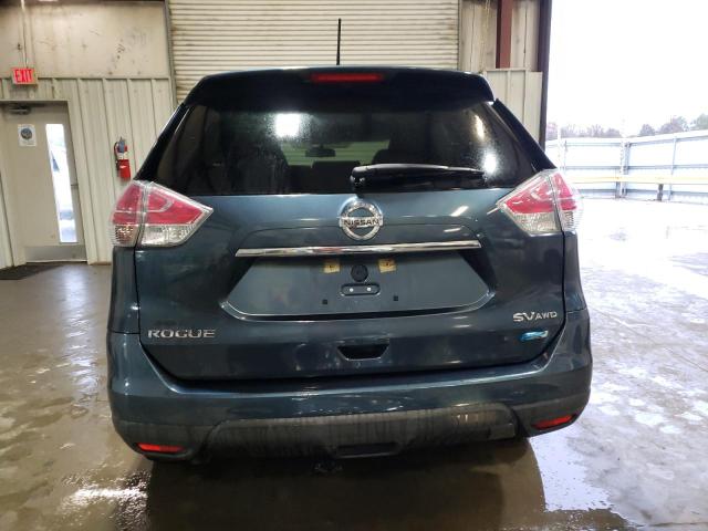 5N1AT2MV3EC826730 - 2014 NISSAN ROGUE S BLUE photo 6