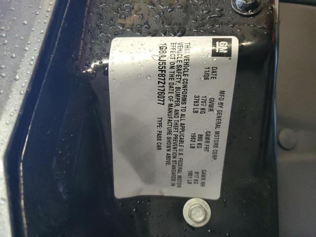 1G8AJ55F87Z176077 - 2007 SATURN ION LEVEL 2 灰色 照片 13