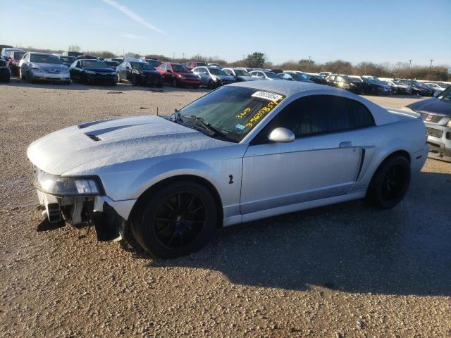 1FAFP48Y34F207210 - 2004 FORD MUSTANG COBRA SVT SILVER photo 1