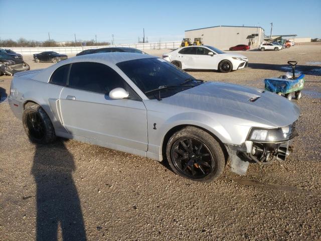 1FAFP48Y34F207210 - 2004 FORD MUSTANG COBRA SVT SILVER photo 4