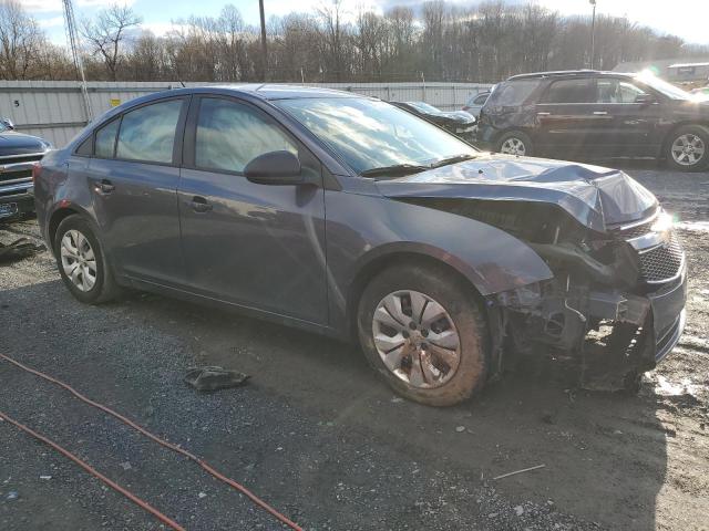 1G1PA5SG8E7454698 - 2014 CHEVROLET CRUZE LS BLUE photo 4