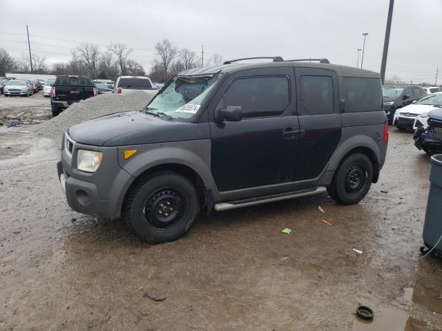 5J6YH28564L008237 - 2004 HONDA ELEMENT EX BLACK photo 1